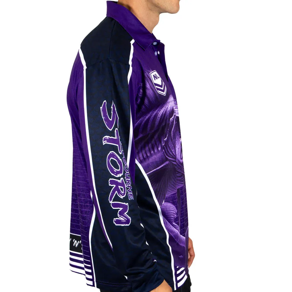 Melbourne Storm Barracuda Fishing Shirt