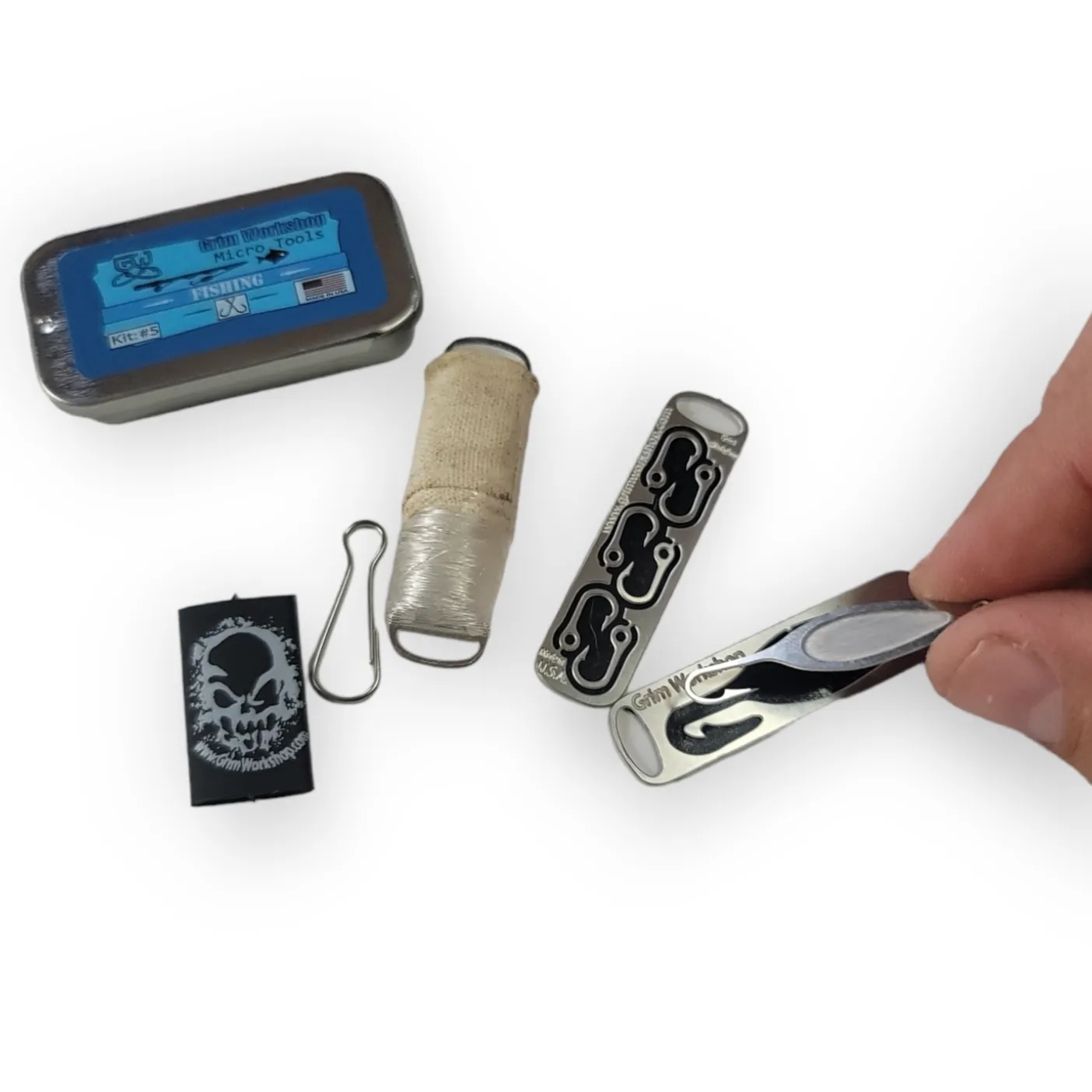 Micro Fishing Kit : Micro Size Emergency Fishing Kit