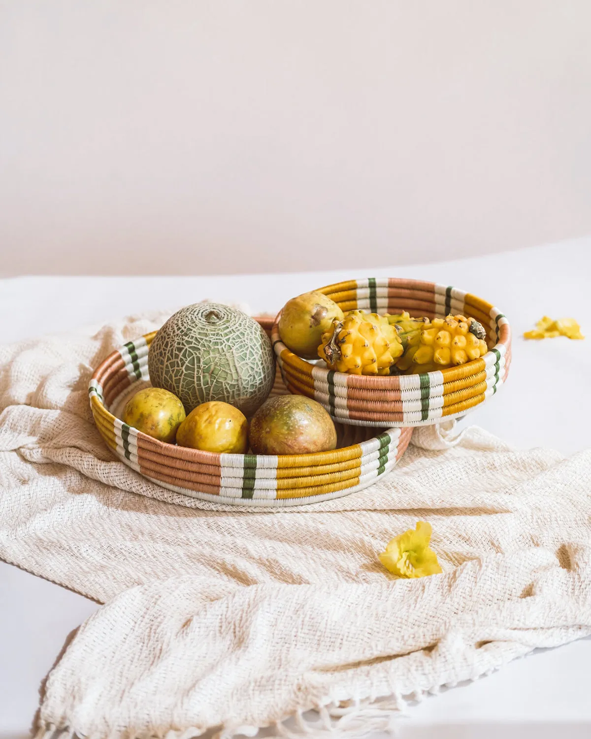 Monserrate Woven Basket Trays