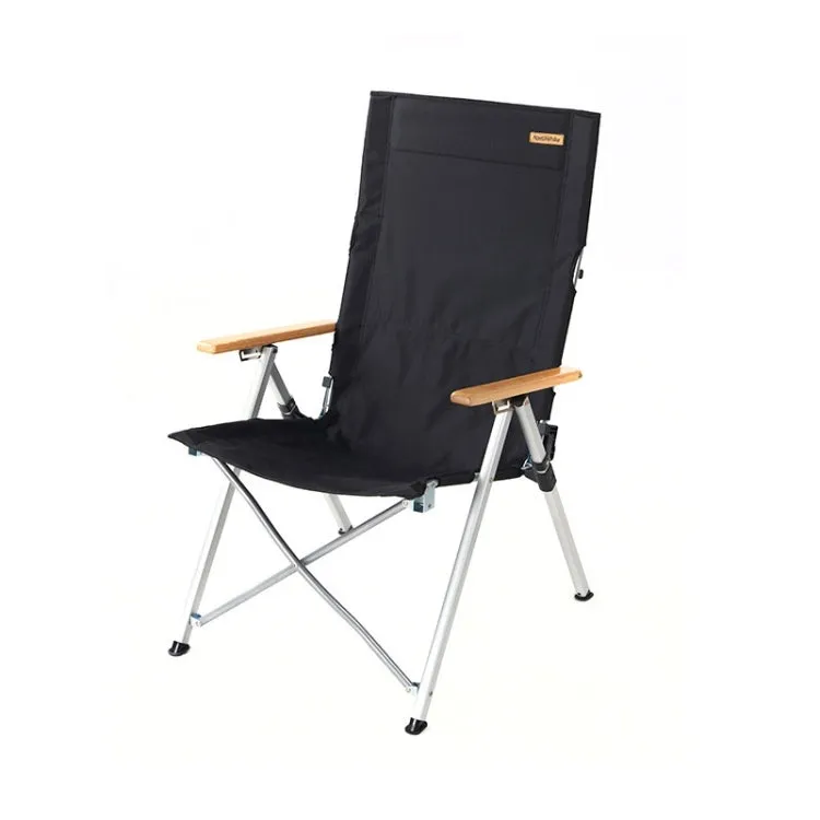 Naturehike NH17T003-Y Outdoor Aluminum Alloy 3-modes Adjustable Folding Chair (Black)