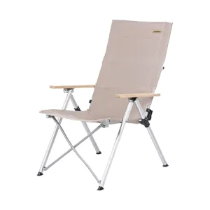 Naturehike NH17T003-Y Outdoor Aluminum Alloy 3-modes Adjustable Folding Chair (Khaki)