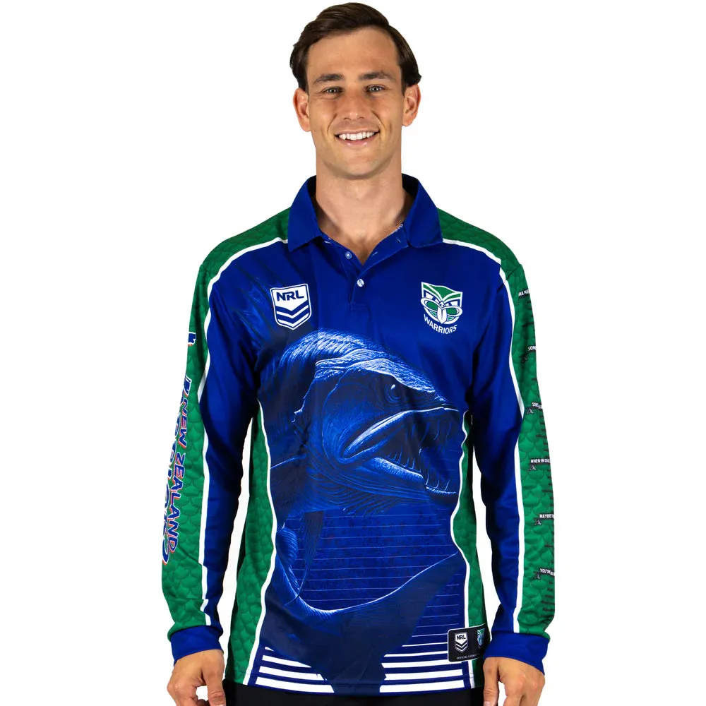 New Zealand Warriors Barracuda Fishing Shirt