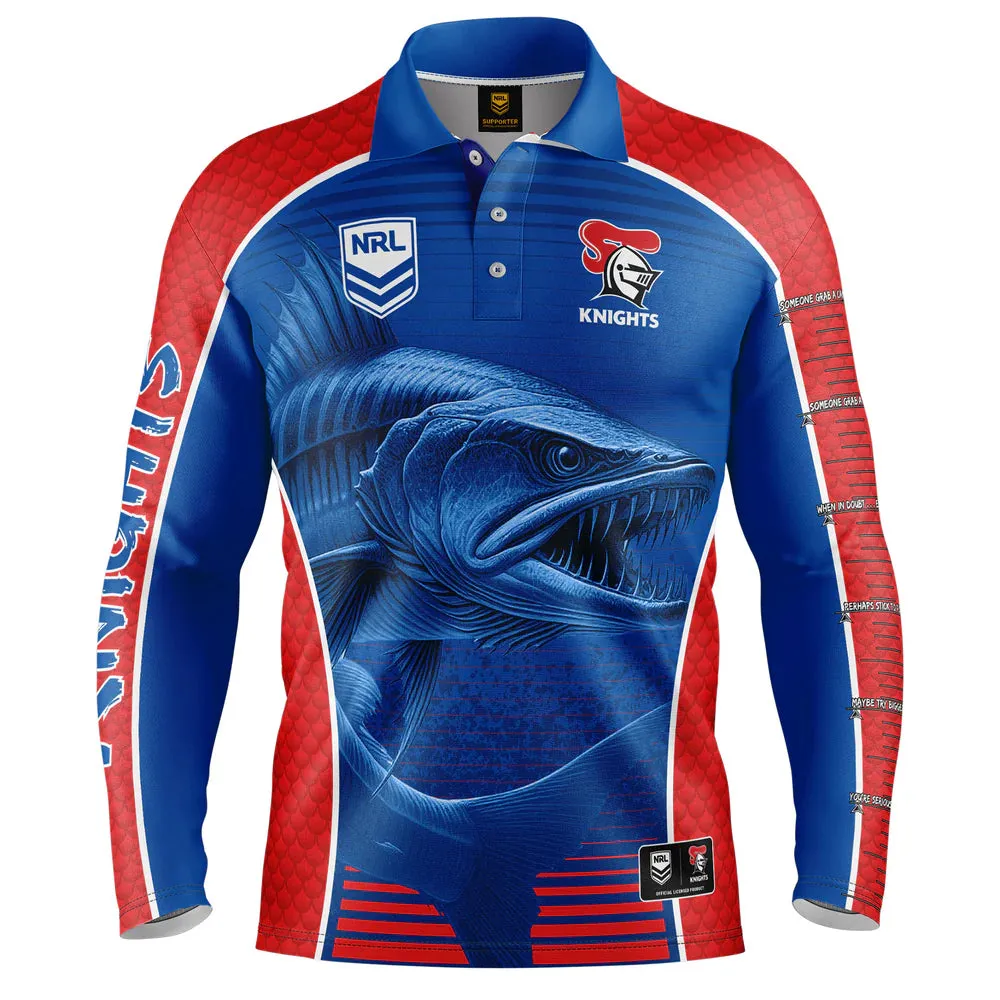 Newcastle Knights Barracuda Fishing Shirt