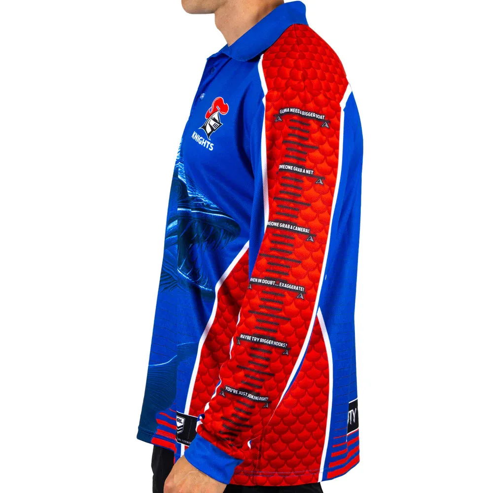 Newcastle Knights Barracuda Fishing Shirt