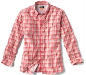 Orvis Men's LS Open Air Caster Shirt Plaid