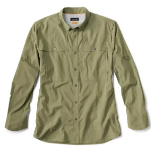 Orvis Men's LS Open Air Caster Shirt - Tarragon / Loden