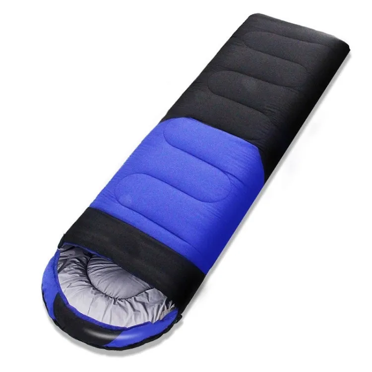 Outdoor Camping Sleeping Bag Splicing Indoor Cotton Sleeping Bed, Size: 210x80cm, Weight: 1.6kg (Blue)