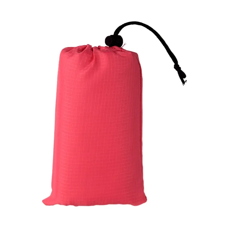 Outdoor Portable Waterproof Picnic Camping Mats Beach Blanket Mattress Mat 150cm*140cm(Rose Red)