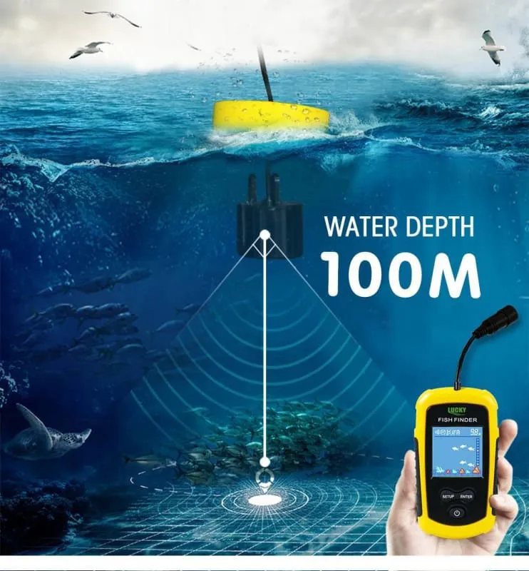 Portable Sonar LCD Fishing Tools