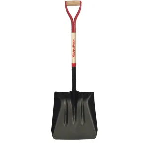 Razor-Back #2 Street Coal/Street Shovel with Wood Handle and Steel D-Grip