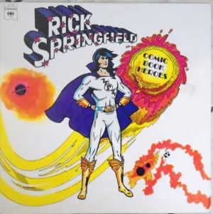 RICK SPRINGFIELD - COMIC BOOK HEROES (USED VINYL 1973 US EX /M-)