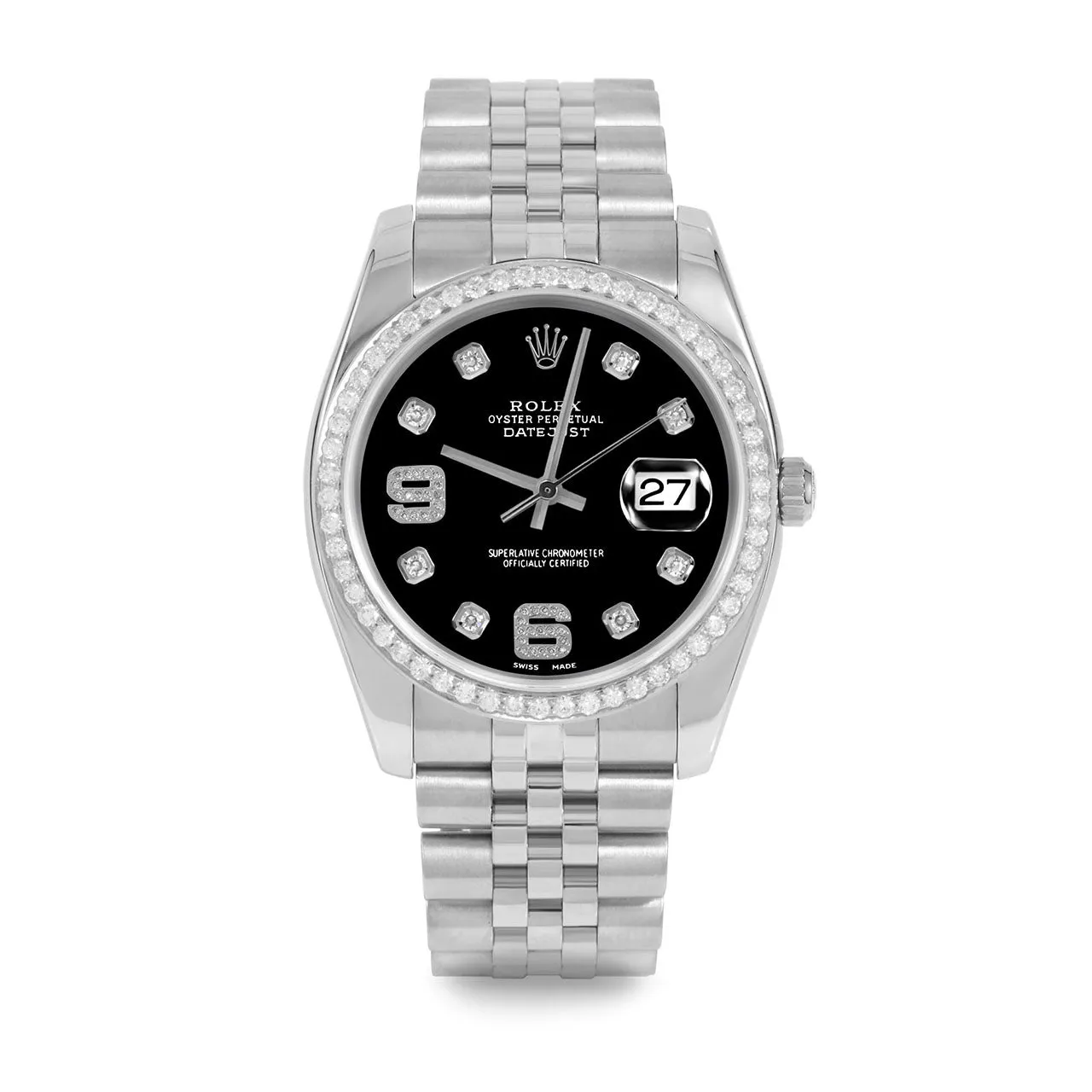 Rolex Datejust 36mm | 116234-BLK-8DA69-BDS-JBL