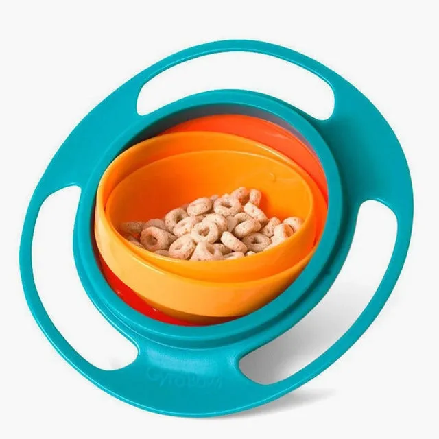 Rotate 360 Spill-Proof Bowl - Little J