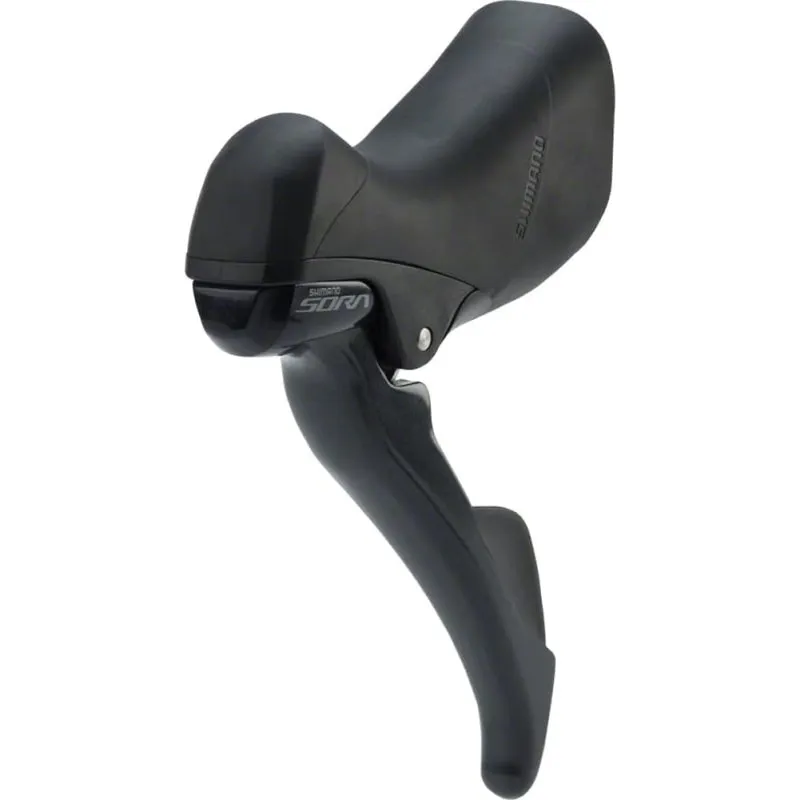 SHIMANO SHIFT/BRAKE LEVER, ST-R3000-L, SORA LEFT, 2-SPEED, W/1800MM SL INNER(PRE-ASSEMBLED)