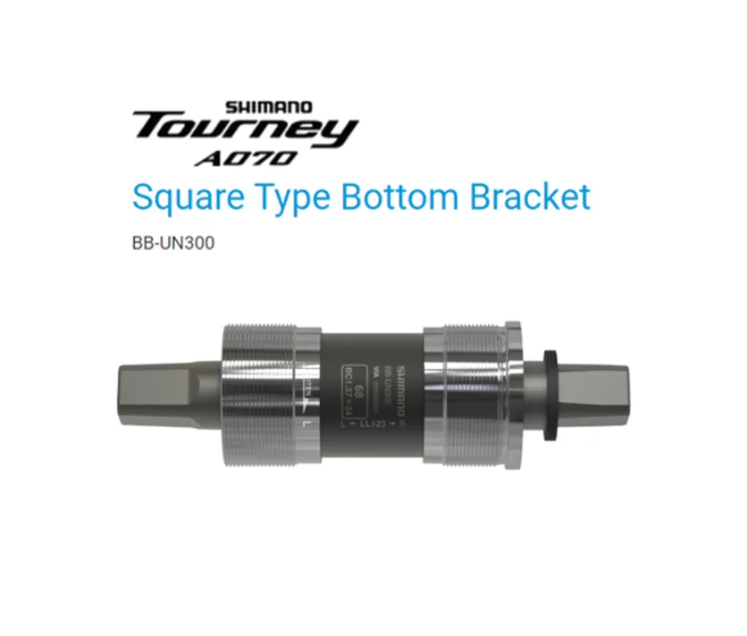 Shimano Square Taper Bottom Bracket BB-UN300