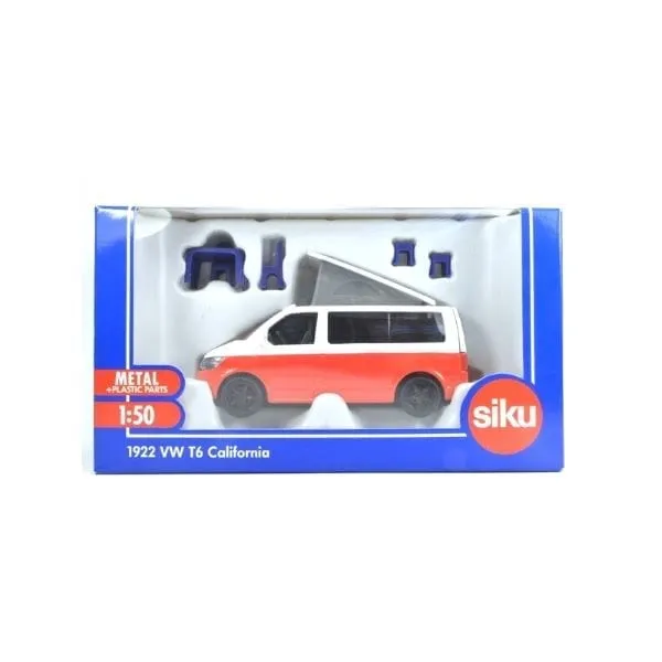 Siku VW T6 with Movable Roof & Accessories (1:50)