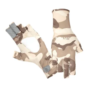 Simms Bugstopper Sunglove Woodland Camo Sandbar