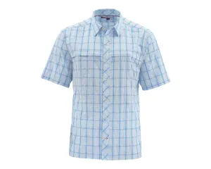 Simms Men's Stone Cold SS Shirt/Mist Plaid