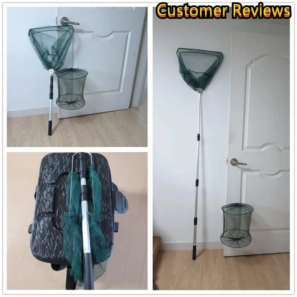 Telescopic Foldable or Telescopic Fishing Net