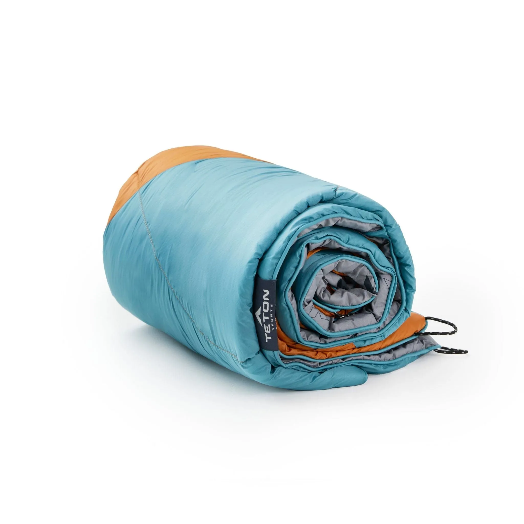 Teton Highline Camp Blanket in Teal/Copper