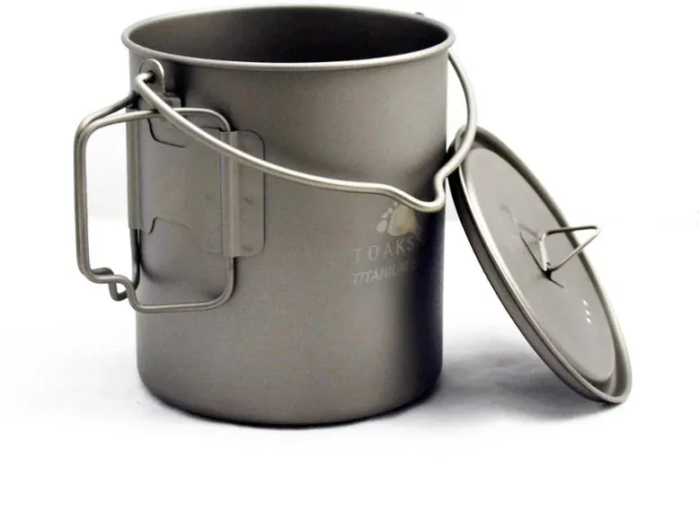 TOAKS Titanium 750ml Pot with Bail Handle