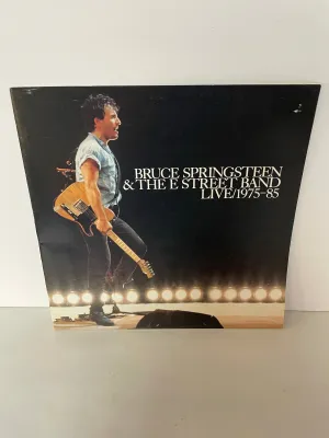 (V) BOOKLET ONLY from Bruce Springsteen Live 1975-85 5 LP Box Set Columbia 40558 1986