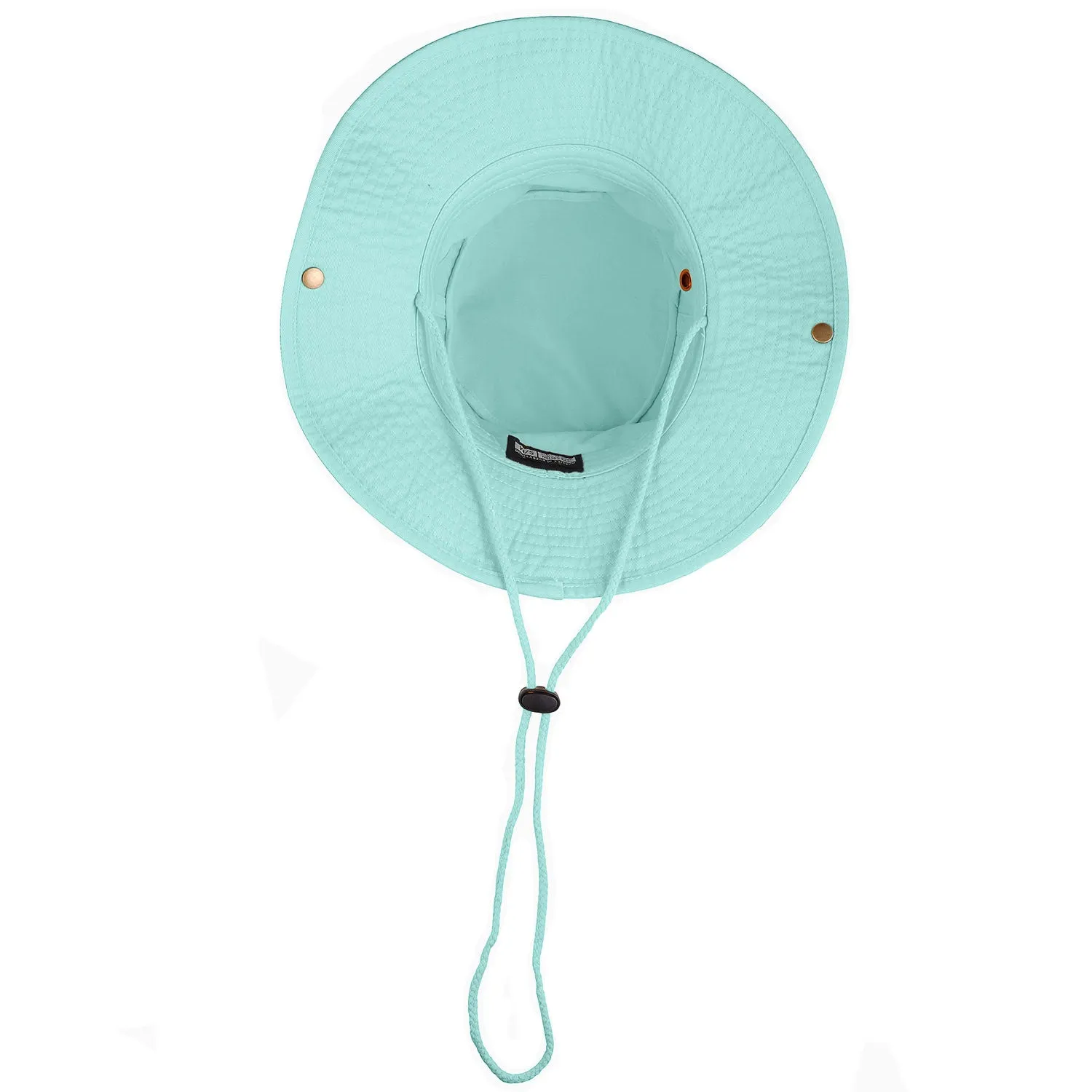 Wide Brim Boonie Hat - Aqua